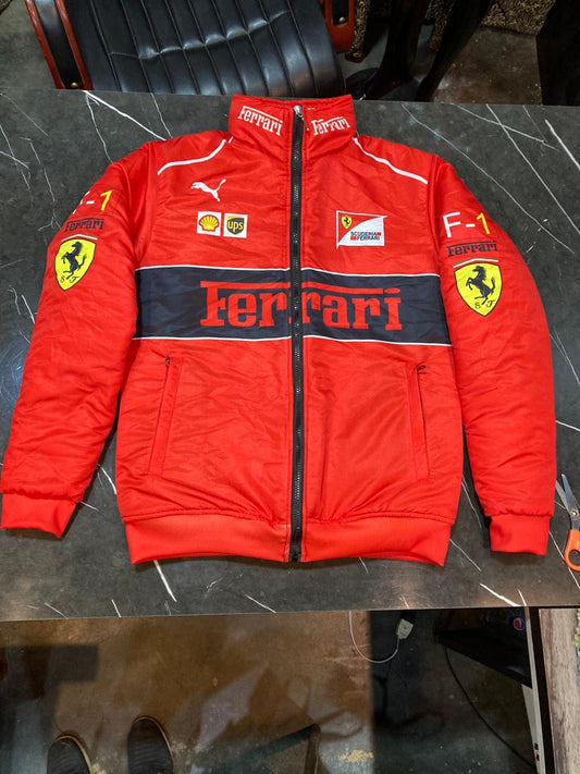 Ferrari red premium jacket