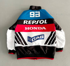 Pepsol Honda Racing Printed Parachute Jacket