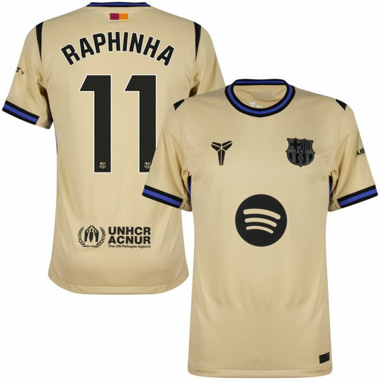 Nike Barcelona Away Raphinha 11 Shirt 2025-2026 (La Liga)