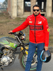 Ferrari red premium jacket