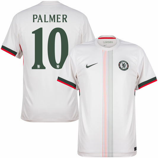Nike Chelsea Away Palmer 10 Shirt 2025-2026 (Champions League Printing)