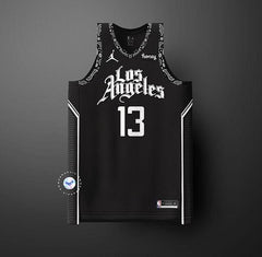 Los Angeles Black basketball jersey