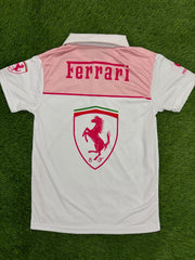 Pink Ferrari Polo shirt