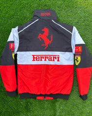 Ferrari 3-color jacket printed