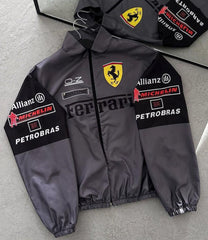Ferrari grey Parachute jacket