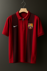 Barcelona Polo zip shirt