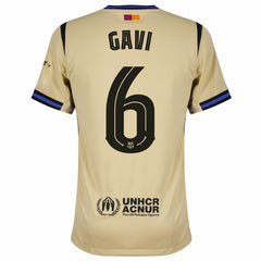 Nike Barcelona Away Gavi 6 Shirt 2025-2026 (Champions League)