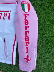 Pink Ferrari Formula Jacket parachute