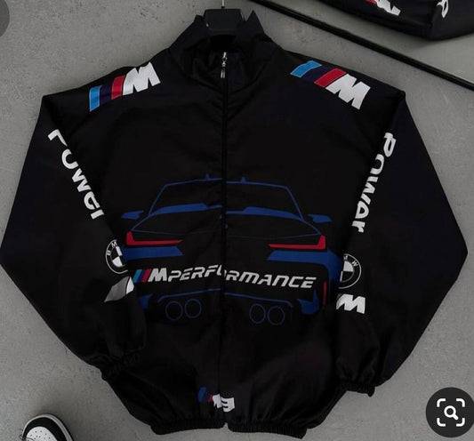 BMW black PERFOMANCE BOMBER JACKET