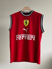 Ferrari red sleeveless shirt