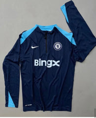 Chelsea F.C. Strike Men's Nike DRi-FIT Football Zipper