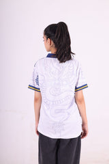White dragon kitty realmadrid jersey