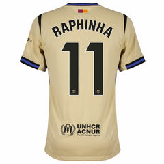 Nike Barcelona Away Raphinha 11 Shirt 2025-2026 (La Liga)