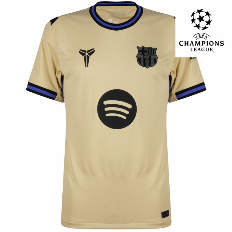 Nike Barcelona Away x Kobe Shirt 2025-2026 (Champions League)