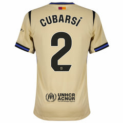Nike Barcelona Away Cubarsí 2 Shirt 2025-2026 (La Liga)
