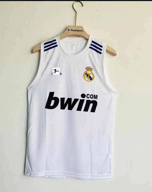 Realmadrid White vest jersey