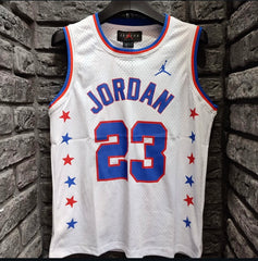 Jordan 23 white basketball jersey