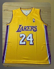 Lakers 24 basketball sidhu fan jersey