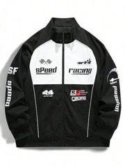 Men's Racing SF44 Graphic Bomber Jacket