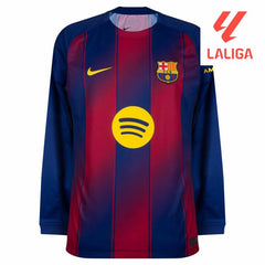 Nike Barcelona Home L/S Shirt 2025-2026 (La Liga Options)