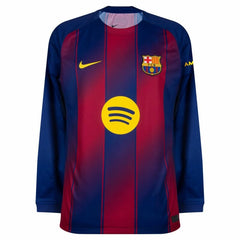 Nike Barcelona Home L/S Shirt 2025-2026 (La Liga Options)